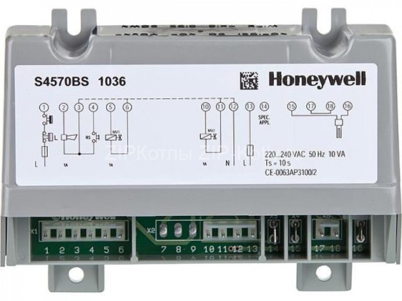 Программный блок Honeywell HO S4570BS1036 для котлов De Dietrich 95318417