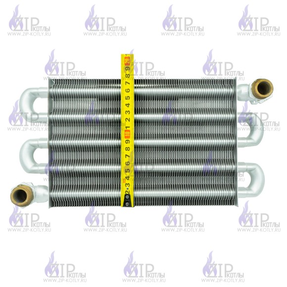 Теплообменник первичный основной Viessmann WH1D WH1B 82 ламели 7825510