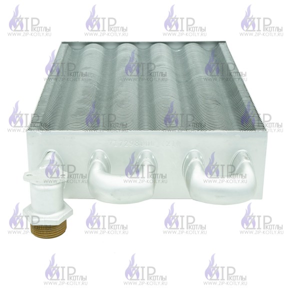 Теплообменник первичный основной Viessmann WH1D WH1B 82 ламели 7825510_2