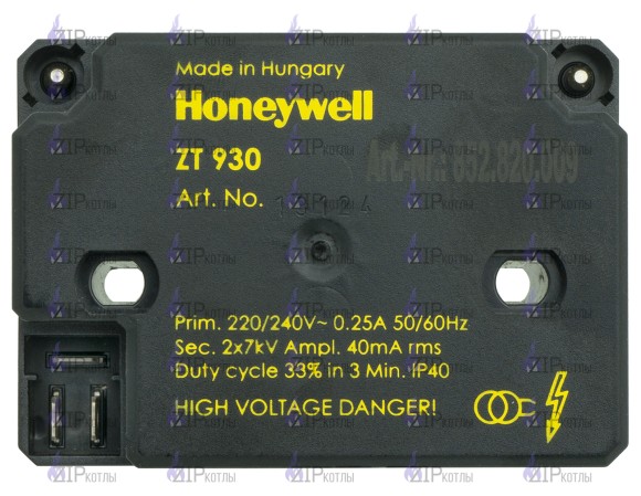 Трансформатор Satronic  ZT930, Honeywell 13124 (852.820.009)_4