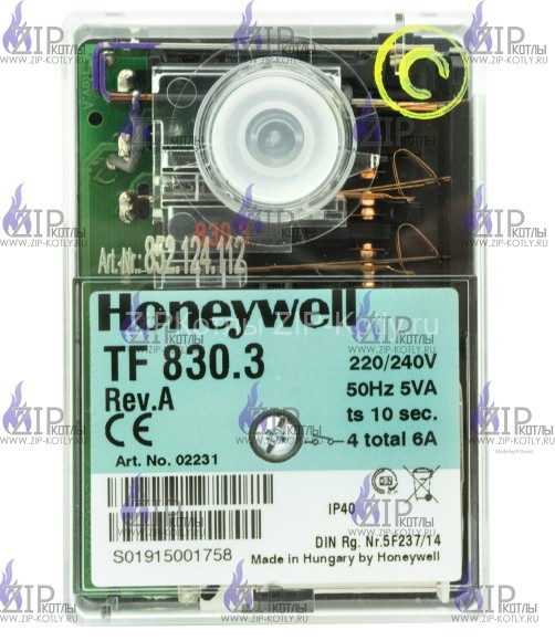 Блок управления горением Honeywell для горелки Giersch TF830.3 02231U
