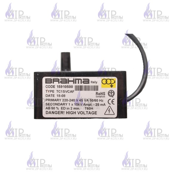 Трансформатор розжига Brahma TC1SVCAF 15910500