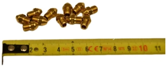 Комплект инжекторов для сжиженного газа Baxi 5704730 (старый 711368600) Комплект инжекторов для сжиженного газа Baxi 5704730 (старый 711368600)