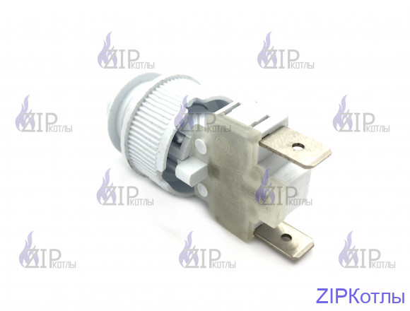 Кнопка розжига "GEFEST" ПКН-508.2-111, круглая (белая) 01040277