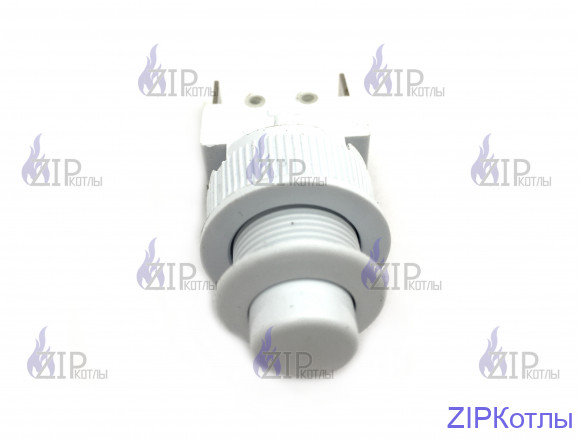 Кнопка розжига "GEFEST" ПКН-508.2-111, круглая (белая) 01040277