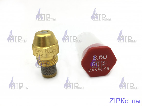 Форсунка топливная дизельная для горелки Danfoss Данфосс 3.50GPH,60S 030F6142 327.892.133