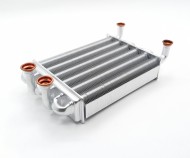 Теплообменник битермический 225мм для FERROLI 39819540 39820060 Теплообменник битермический 225мм для FERROLI 39819540 39820060