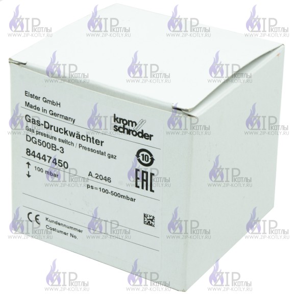 Датчик-реле давления Kromschroder DG500B-3 84447450_5 Датчик-реле давления Kromschroder DG500B-3 84447450_5