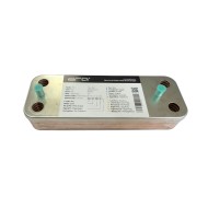 Теплообменник ГВС на 12 пластин Hrale/ERA для Baxi 5686670