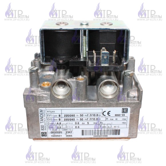 Газовый клапан Sit 830 Tandem 0830020 0.830.020