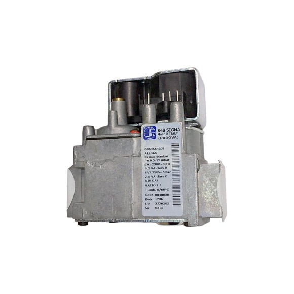 Газовый клапан Sit 848 SIGMA 0848438 для Kubler Газовый клапан Sit 848 SIGMA 0848438 для Kubler