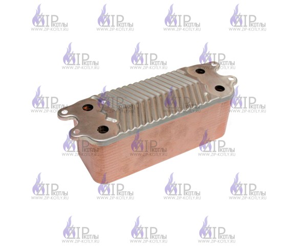 Вторичный теплообменник 30 пластин для Vaillant 0020038572 0020014402 Вторичный теплообменник 30 пластин для Vaillant 0020038572 0020014402