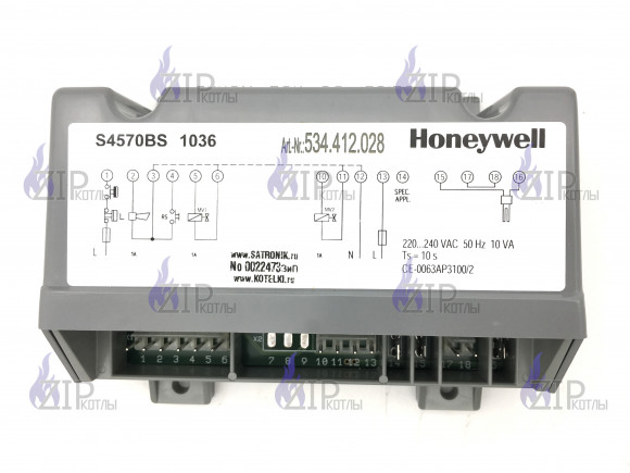 Контроллер Honeywell S4570BS 1036 534.412.028