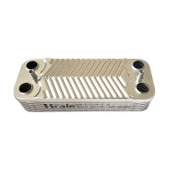 Теплообменник пластинчатый 14 пластин 148мм Hrale для Ferroli 398001040 902613450