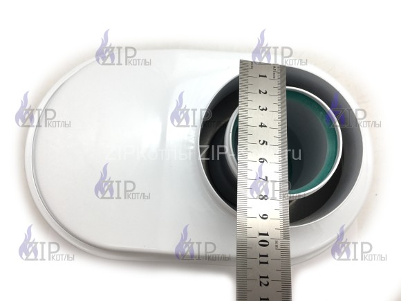 АДАПТЕР ПЕРЕХОДА 60Х100 НА 80 С ХОМУТОМ, ФЛАНЦЕМ И ВТУЛКОЙ 01.27.000.000_4