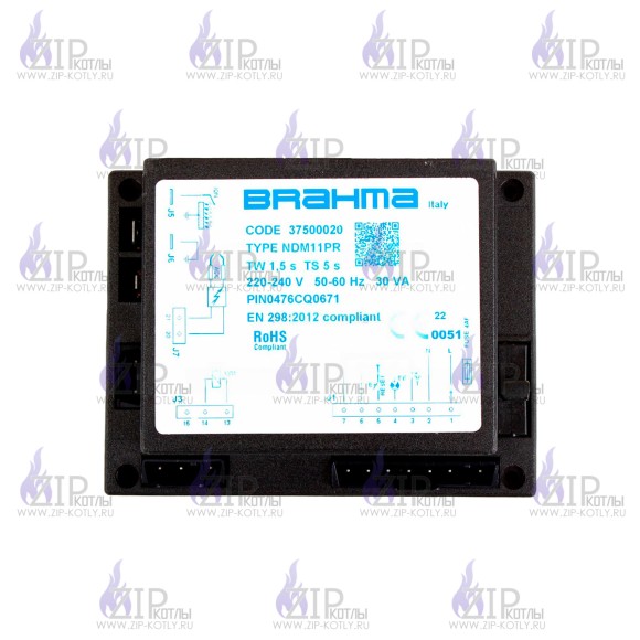 Блок управления горением Brahma NDM11PR 37500020