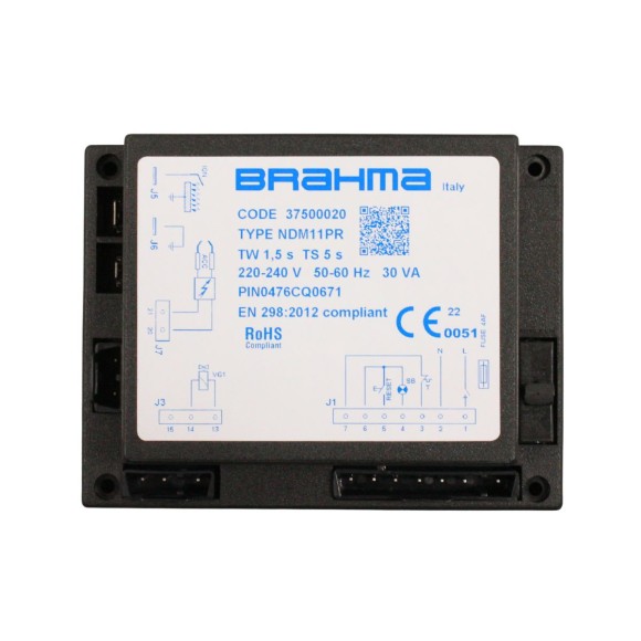 Блок управления горением Brahma NDM11PR 37500020