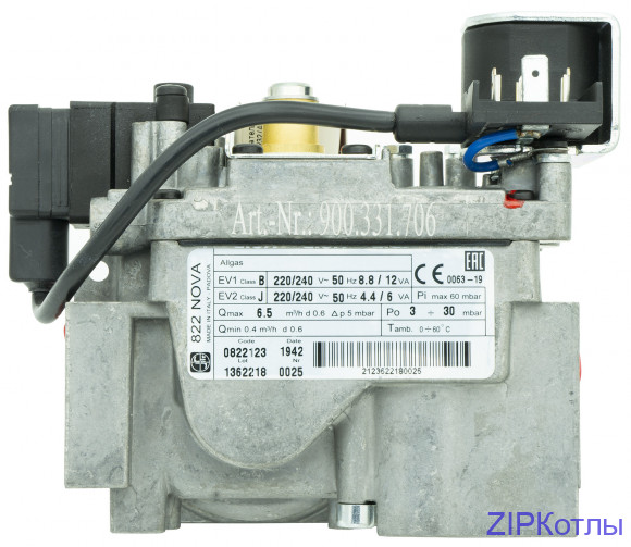 Газовый клапан SIT 822 Nova 0822123 СИТ  0.822.123 ( 900.331.706 )_