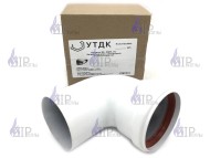 Колено 80-90(М-П) безрадиусное с манжетой 01.20.011.000-01