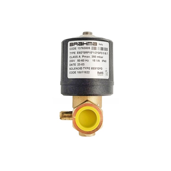 Газовый клапан Brahma E6G*SRP10*1/2*GFD 13763805 65323561