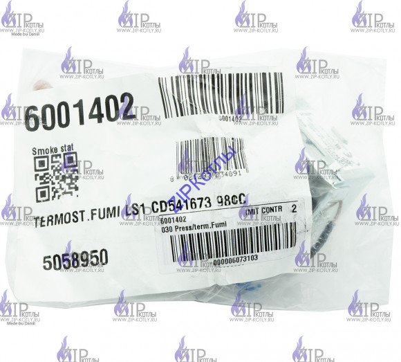 Термостат капиллярный 98ºС для котлов Sime 6001402 Термостат капиллярный 98ºС для котлов Sime 6001402