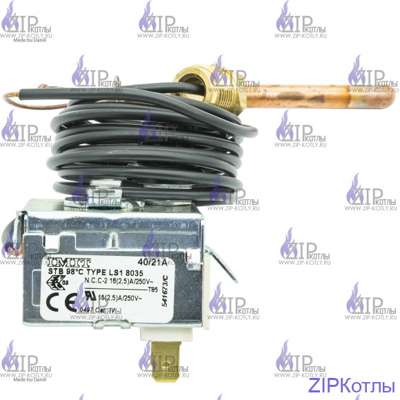 Термостат капиллярный 98ºС для котлов Sime 6001402 Термостат капиллярный 98ºС для котлов Sime 6001402