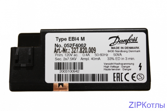 Блок_зажигания_Danfoss_EBI4_M__052F4062__327.820.009