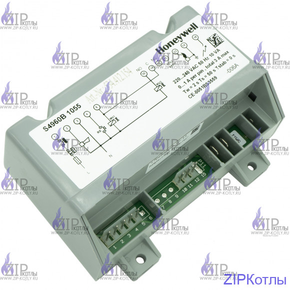 Контроллер управления горением Honeywell Resideo S4960B1055B_1 Контроллер управления горением Honeywell Resideo S4960B1055B_1