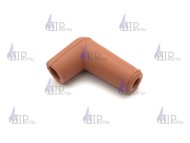 Колпачок угловой 6,3 mm Cofi для высоковольтного кабеля 4,7-5,2-7 mm