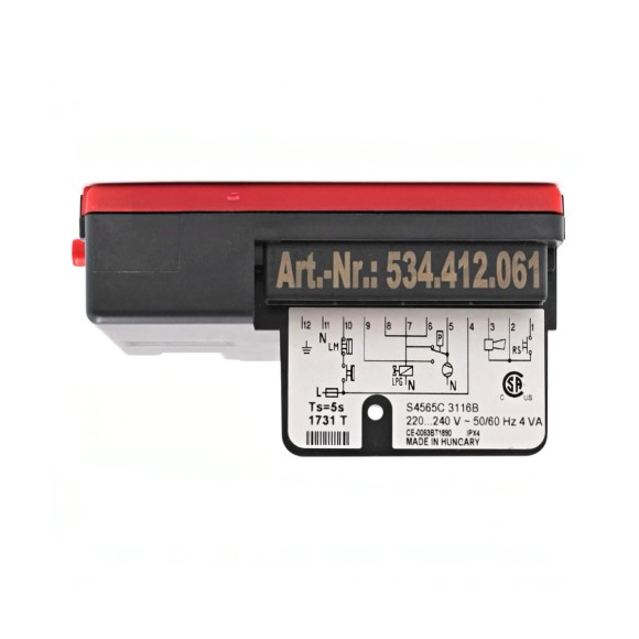 Контроллер управления горением Honeywell S4565C3116 534.412.061 Контроллер управления горением Honeywell S4565C3116 534.412.061