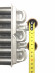 Теплообменник битермический для BAXI MAIN FOUR 5700520 / WESTEN QUASAR С3.004_3