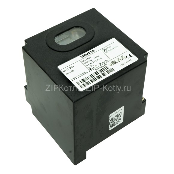 Автомат горения Siemens LFL1.333 топочник 884.124.019_4 Белый фон
