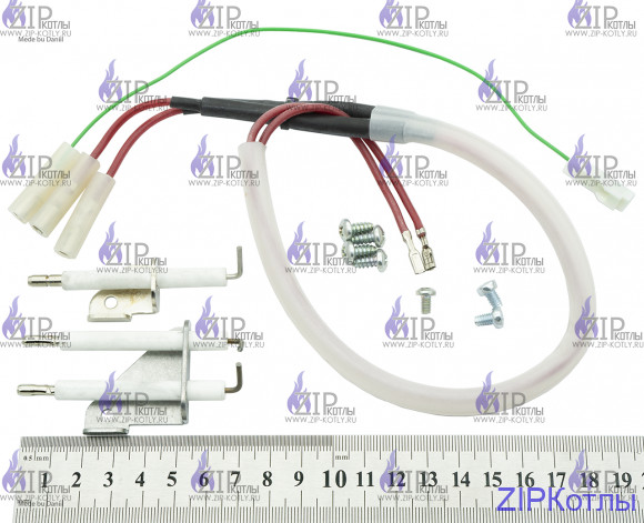 Комплект электродов розжига с кабелями U02X-24K/U042-24K/ZSA/ZWA/ZWE 19928643 87199051490