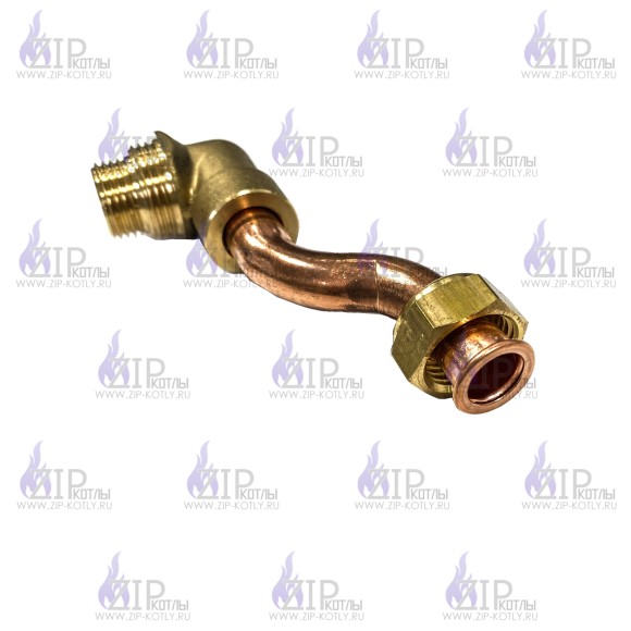 Патрубок выхода воды ГВС из 2-го теплообменника Baxi 5683630_3