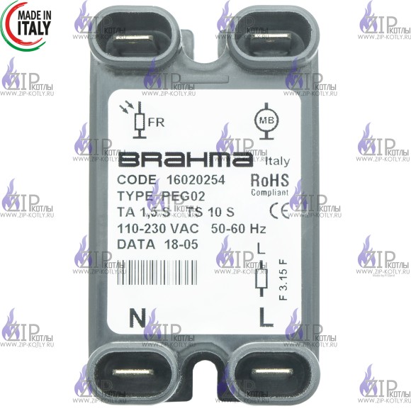 Топочный автомат Brahma PEG02