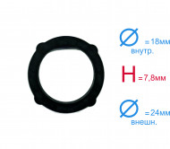 Прокладка вторичного теплообменника Ferroli 45561060 398608390  Широкая