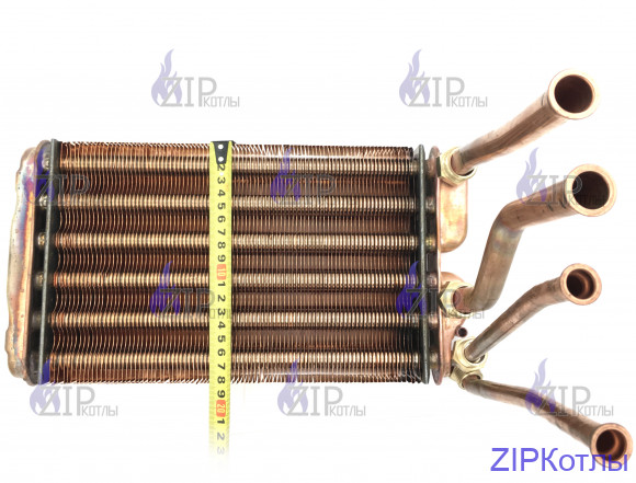 Теплообменник U022/U024/U042/U044/U052/U054-24K/GAZ 4000 W BUDERUS Без планки_1