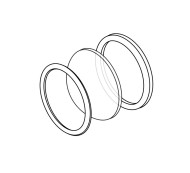 Линза с прокладкой Kromschroder UVS10 для котлов. Артикул 624.457.001 (74960611) Линза с прокладкой Kromschroder UVS10 для котлов. Артикул 624.457.001 (74960611)