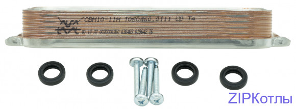 Вторичный теплообменник Vaillant 0020020018 (20020018)_2 Вторичный теплообменник Vaillant 0020020018 (20020018)_2