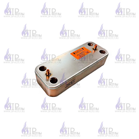 Пластинчатый теплообменник 12 пластин Gidex для Viessmann 7825533_1