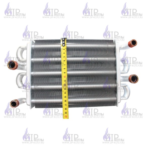 ТЕПЛООБМЕННИК BAXI MAIN 5 (710537600) ДЛЯ ГАЗОВОГО КОТЛА_2