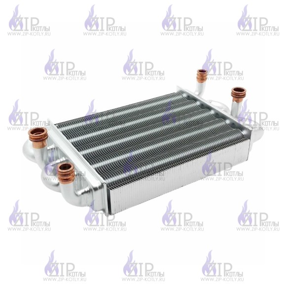 ТЕПЛООБМЕННИК BAXI MAIN 5 (710537600) ДЛЯ ГАЗОВОГО КОТЛА_1