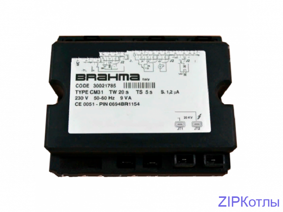 Блок управления горением CM31 Brahma 30021785

