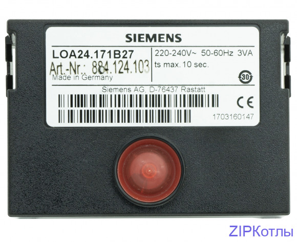 Блок управления горением Сименс LOA24.171B27 - снят с производства LOA24.171B27 Siemens ( 884.124.103 )_