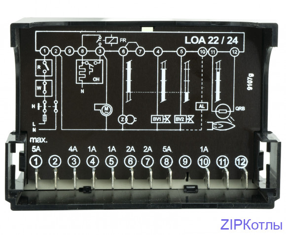 Блок управления горением Сименс LOA24.171B27 - снят с производства LOA24.171B27 Siemens ( 884.124.103 )_1