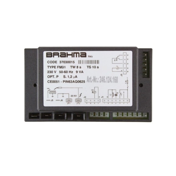 Блок управления горением Brahma FM31 37030015 Блок управления горением Brahma FM31 37030015