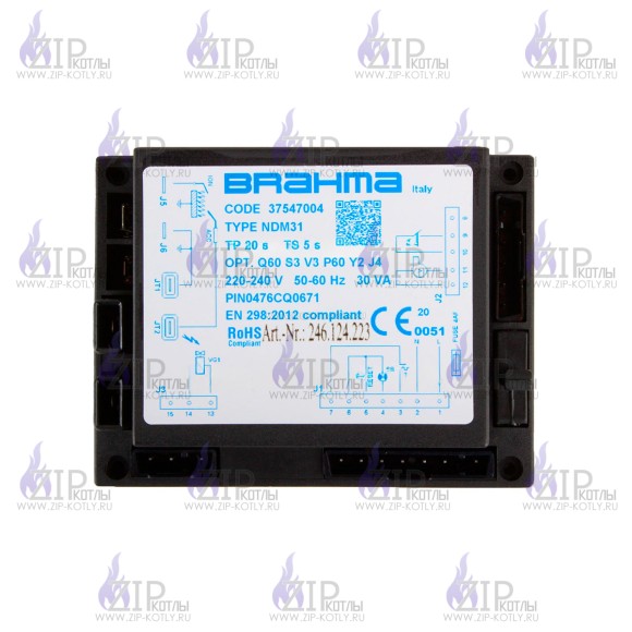Блок управления горением Brahma NDM31 37547004