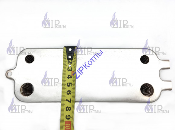 Теплообменник вторичный ГВС Hrale 22 пластины для Bosch Buderus 87186429480_2