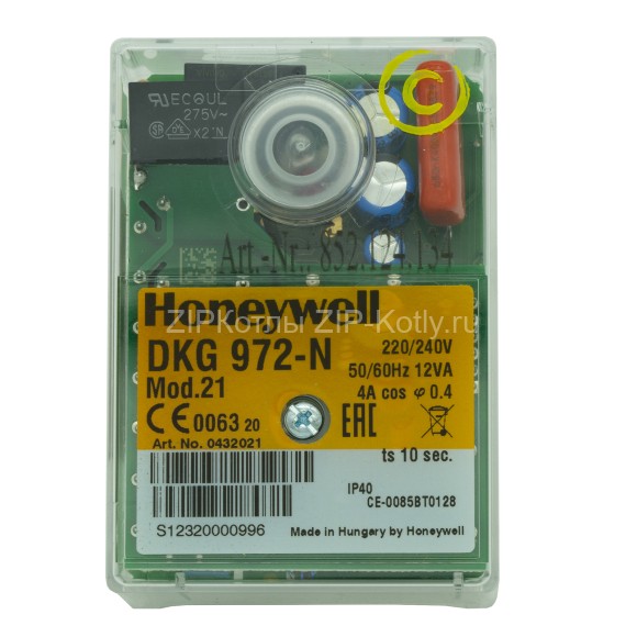 Автомат горения Honeywell DKG972-21 7747101389