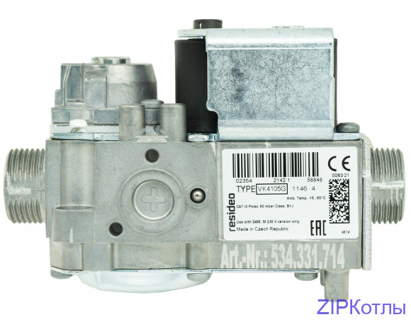 Клапан газовый Honeywell  0020023220 VK4105G1146B Газовая арматура VK4105 G1146 534.331.714 Resideo ханивелл_